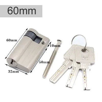 Zinc Alloy and Bass Invisible Entrance Core Glass Door Lock