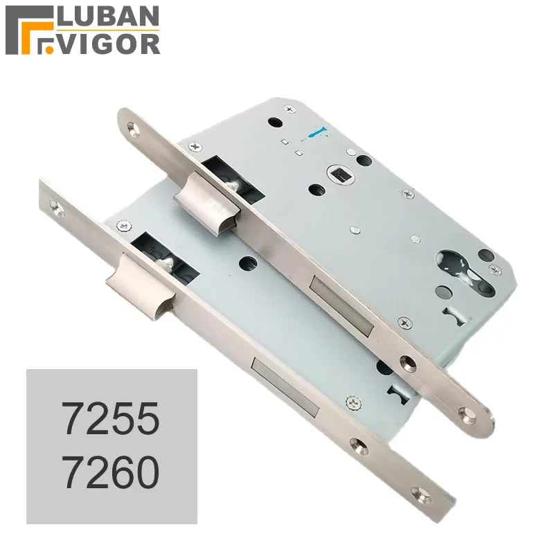 Luban Vigor 7255 Security Door Mechanical Fingerprint Smart Lock Lift Handle