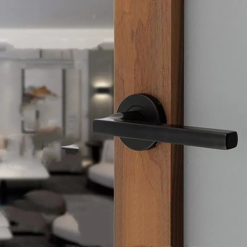 1PC 124mm Wooden Door Dandle for Interior Doors Indoor Room