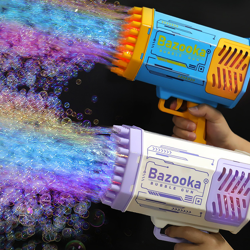 Bazooka Bubble Gun Big Rocket Boom Blower 69 Holes